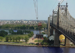 roosevelt island from the tram