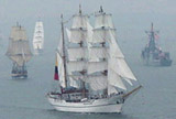 some tall ships