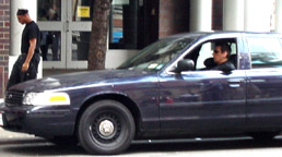 richard belzer in his official vehicle