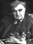vaughan williams + his cat