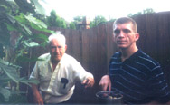 bryan helps dad pick figs