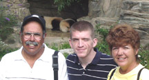 ok, so it's hard to see the pandas behind lee, pam + bryan!