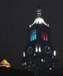 ConEd building during the rain