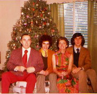 home for xmas 72, yes i had long hair