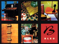 postcard from bleu showing some of their furniture