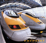 the eurostar chunnel trains