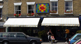 pullen's restaurant is next door to the herne hill train station