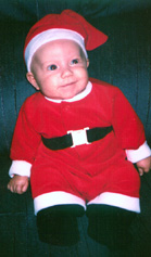 little bryan in his xmas outfit