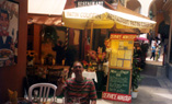 tony at lunch at the patin couffin opposite bryan