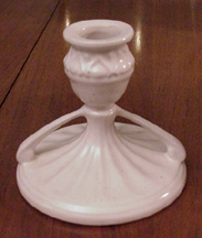 roseville candlestick